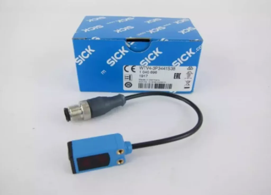 NEW SICK WTV4-3P3441S38 PLC PHOTOELECTRIC PROXIMITY SWITCH SENSOR, PNP M12 1 s l1600 322