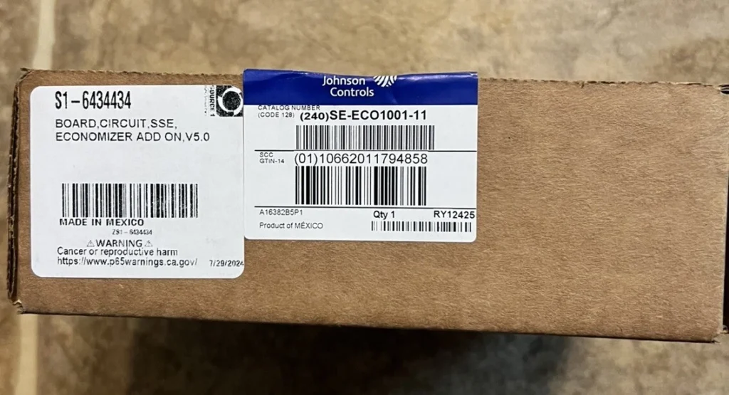 JOHNSON CONTROLS S1-6434434 / S16434434 (BRAND NEW) 1 s l1600 777