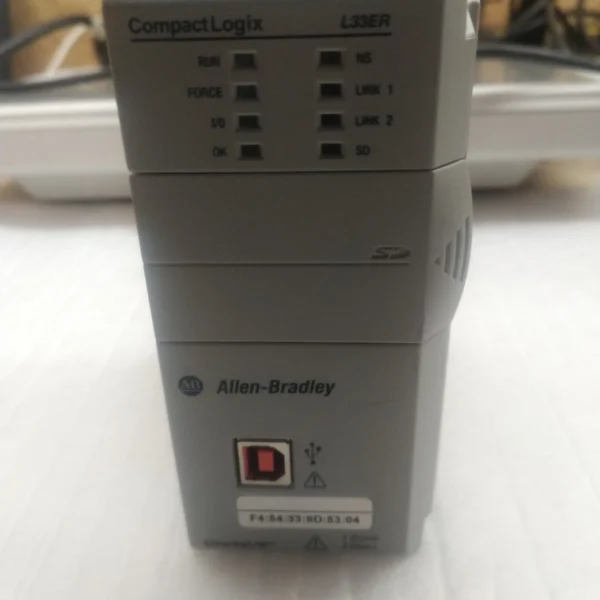 NEW LISTINGAllen Bradley 1769-L33ER-A CompactLogix 2MB ENet Controller