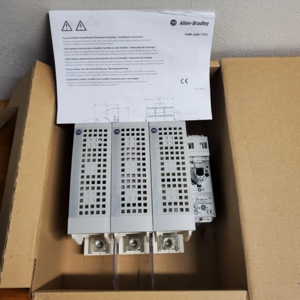 Allen-Bradley 194R-J200-1753 SER A, Switch Disconnector Fuse- Brand New
