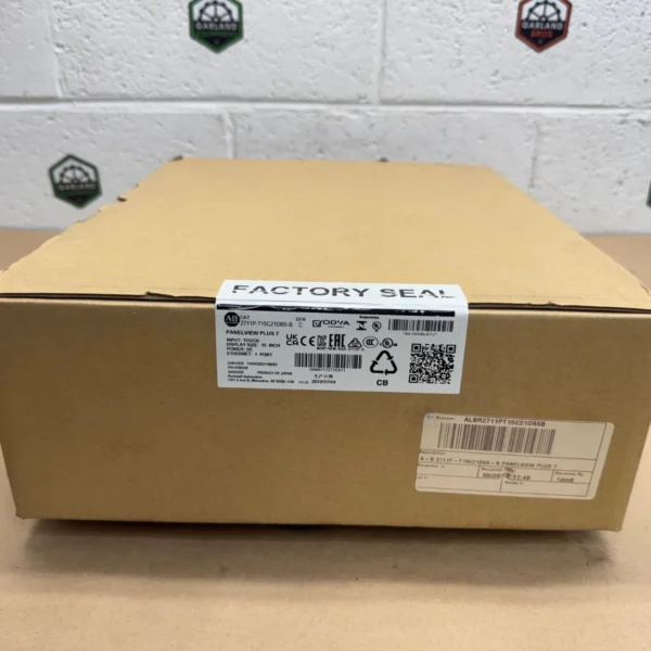 Allen Bradley 2711P-T15C21D8S-B Panelview Plus 7, 15” Monitor *FACTORY SEALED*