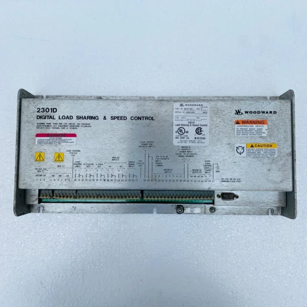 Woodward 8273-501 2301D Load Sharing & Speed Control (Rev.E)