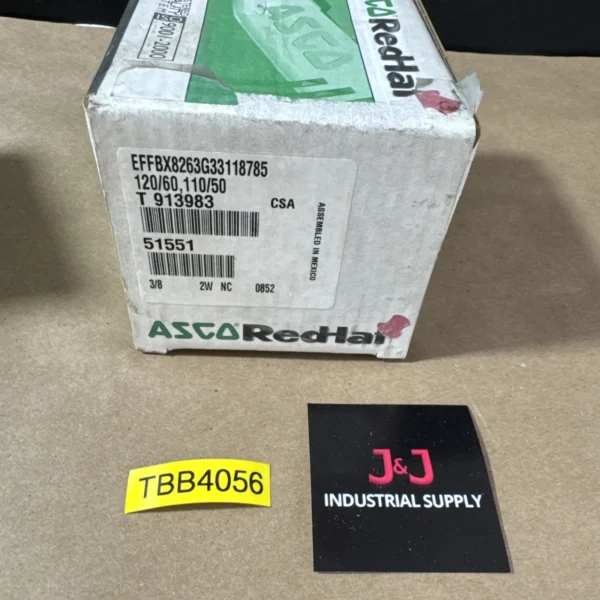 New Asco EFFBX8263G33118785 Solenoid Valve T 913983 3/8" Warranty 🇺🇸
Opens in a new window or tab