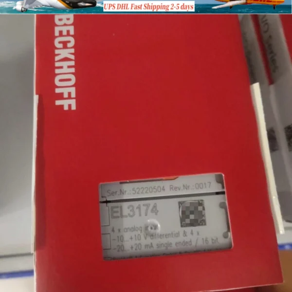 2023 New BECKHOFF EL3174 PLC Module Fast Shipping EL 3174