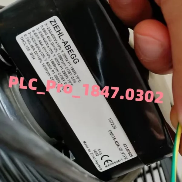 1PCS New Original ZIEHL-ABEGG FN035-4DK.0F.V7P2 Centrifugal Fan Fast delivery
