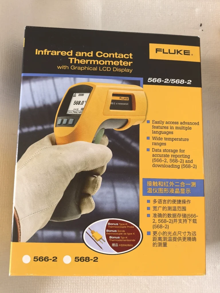 1pcs NEW FLUKE 568-2 nfrared temperature instrument ipping 1 Fluke568 2 0