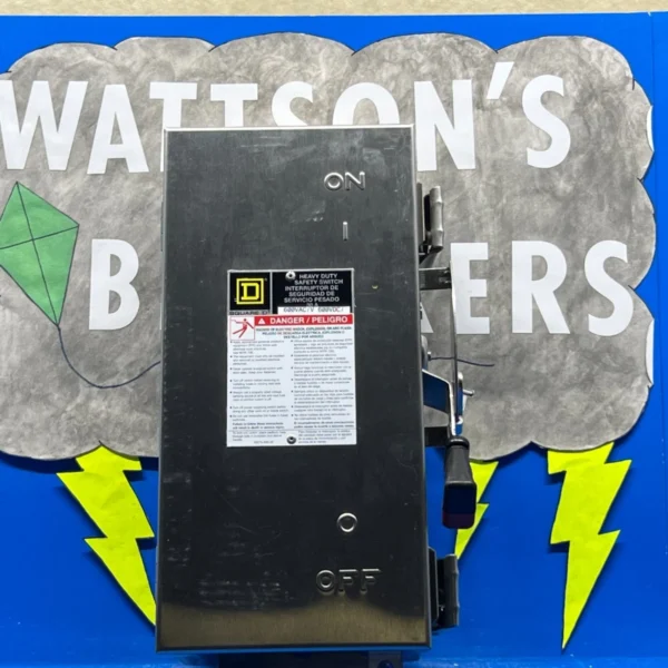 Square D H361DS, 3 Pole, 30 Amp, 600v (New)