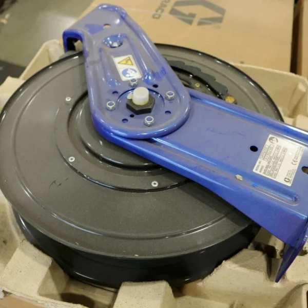 New Graco HPM65B Hose Reel Includes 1/2 in x 50 ft Hose