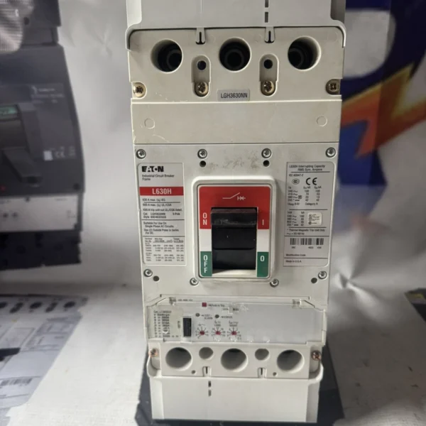 NEW NO BOX EATON LGH3630NN CIRCUIT BREAKER 3P 600A 600V LSI TRIP