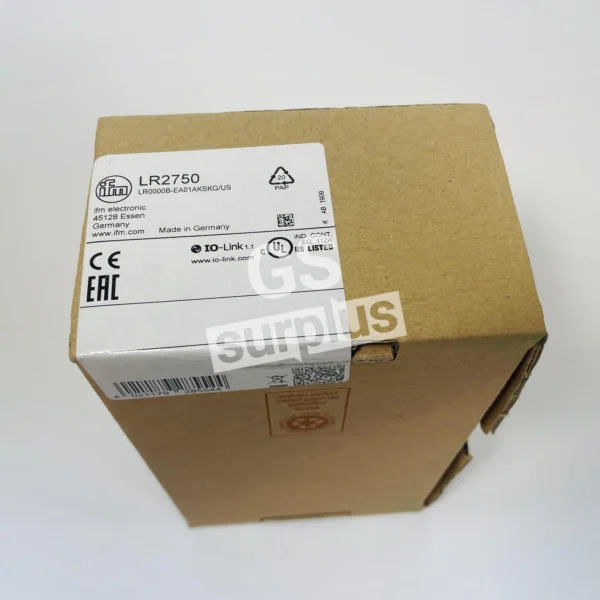 IFM LR0000B-EA01AKSKG/US / LR2750 SENSOR (NEW)