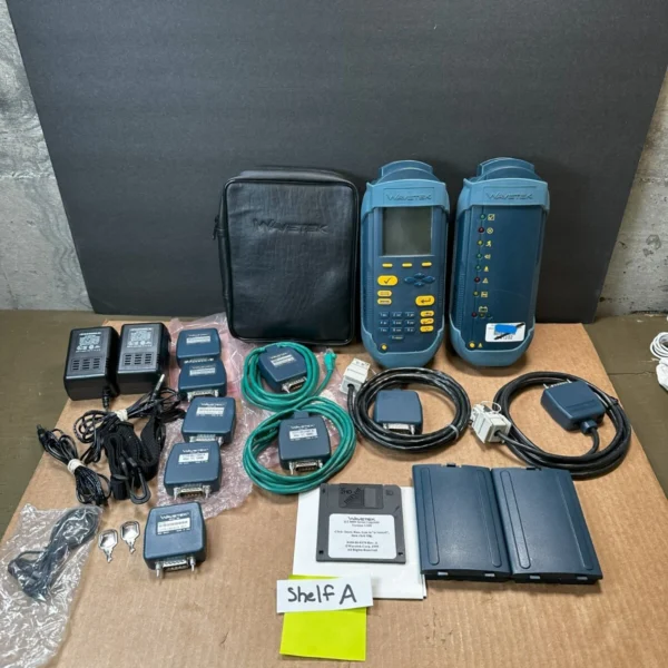 Wavetek LT8155 Cable Certifier Cat5 Cat5e w/ Adapters & Calibrator Used Works!!!