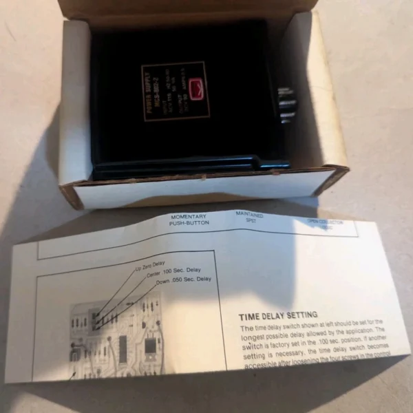 NEW GENUINE WARNER ELECTRIC MCS-802-2 POWER SUPPLY