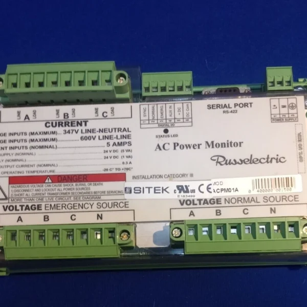 Russelectric Sitek- AC Power Monitor-ACPM01A NEW!