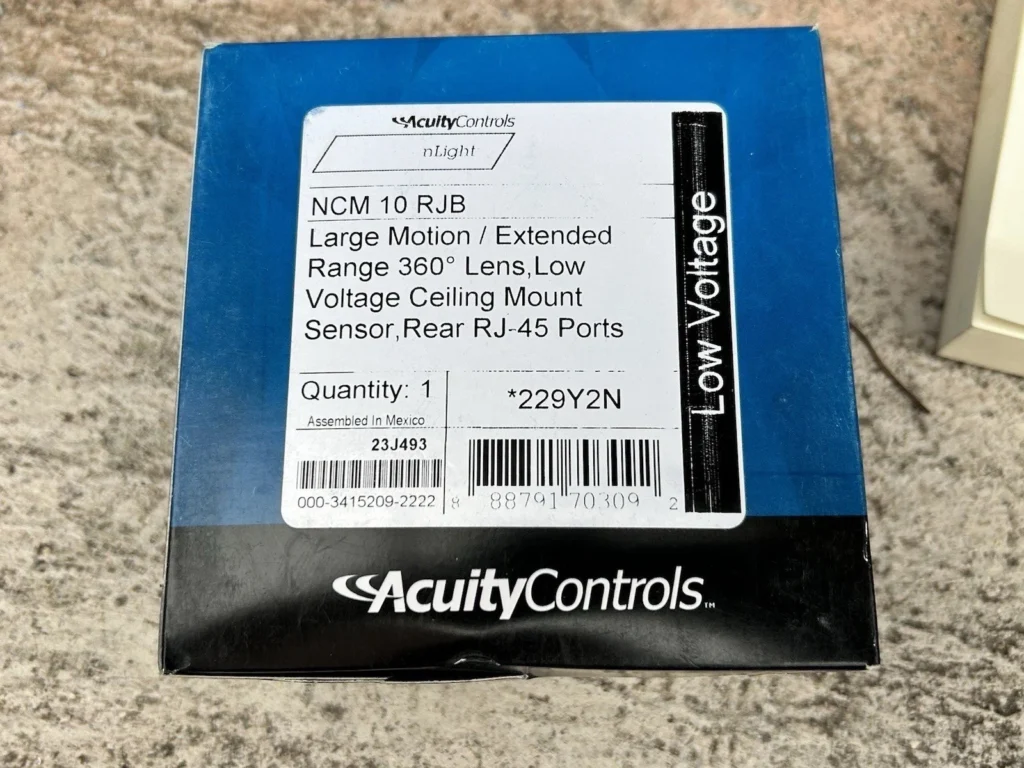 Acuity Controls NCM-10-RJB Large Motion Extended Range 360 Lens(Pack of 6) 1 NCM 10 RJB 0