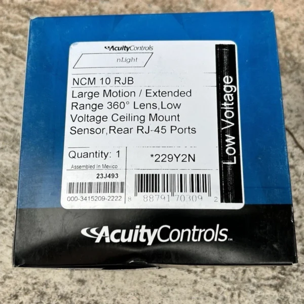 Acuity Controls NCM-10-RJB Large Motion Extended Range 360 Lens(Pack of 6)