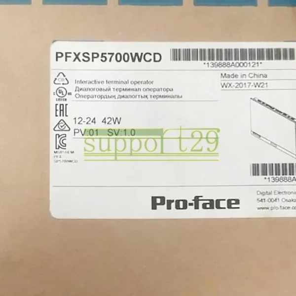 1PCS NEW PRO-FACE Touch Screen PFXSP5700WCD
Opens in a new window or tab