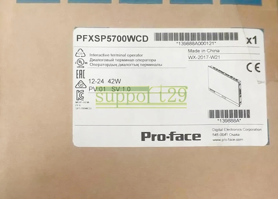 1PCS NEW PRO-FACE Touch Screen PFXSP5700WCD
Opens in a new window or tab 1 PRO FACE 0