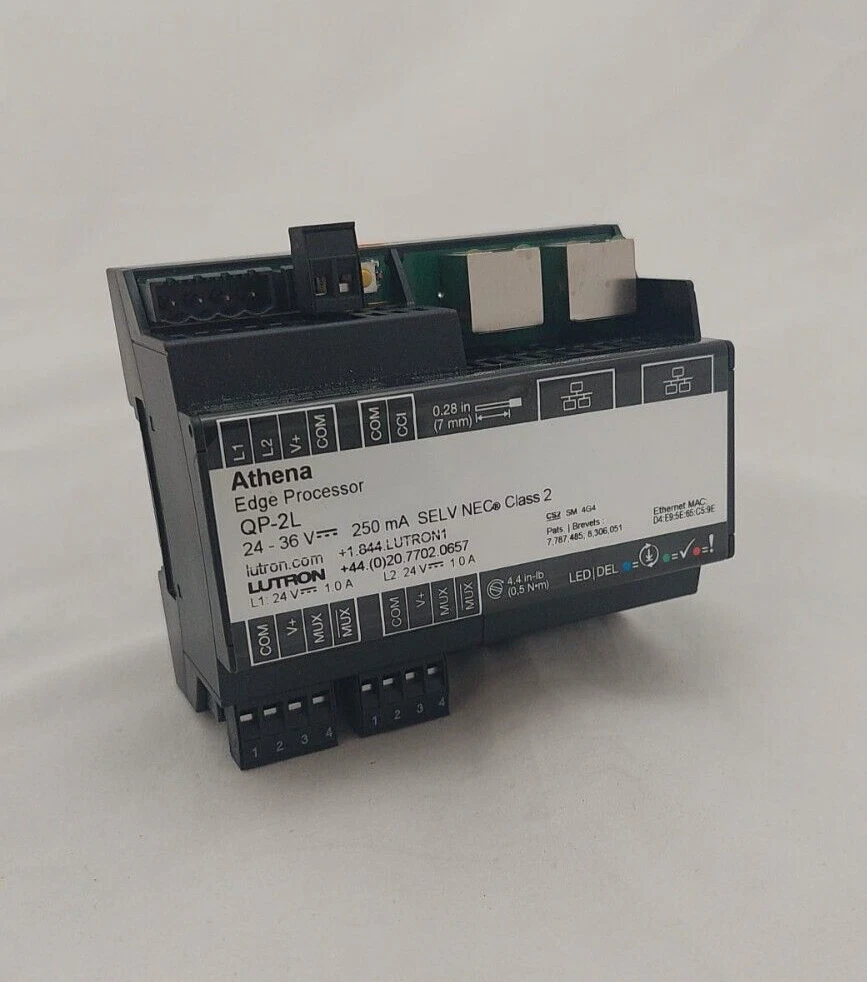 LUTRON Athena QP-2L Processor Unit P1 1 QP 2L 0