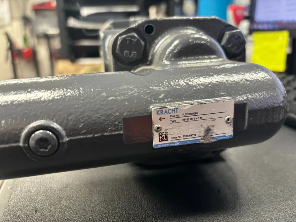 Kracht P.0132190005 KF80 RF1-D15 gear pump - NEW 1 RF1 D15 0