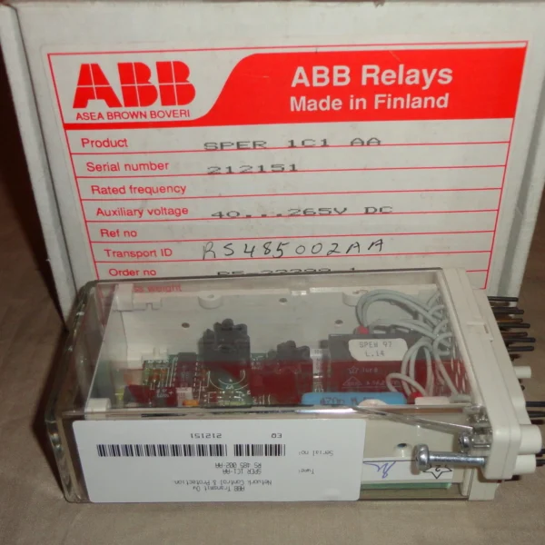 ABB SPER 1C1 AA Relay SPER1C1AA NEW
Opens in a new window or tab