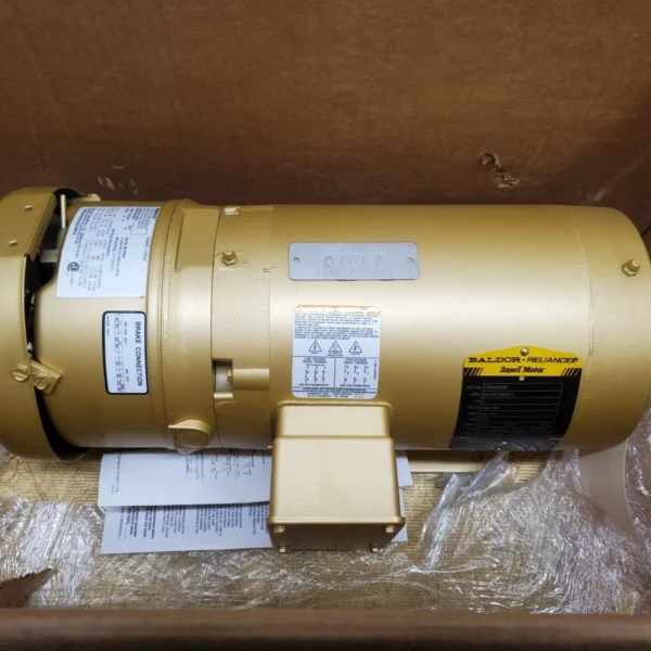 NEW IN BOX! BALDOR 2HP 1755RPM SUPER-E MOTOR CEBM3558T W/ STEARNS 76BK3100BQF