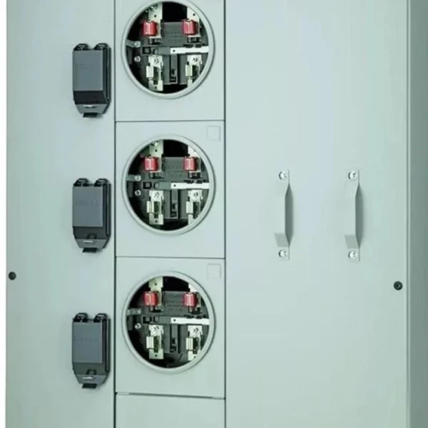 Siemens UNI-PAK WP4312 3 METER 3-Gang 400A 225 Amp RING MeterSocket NEW