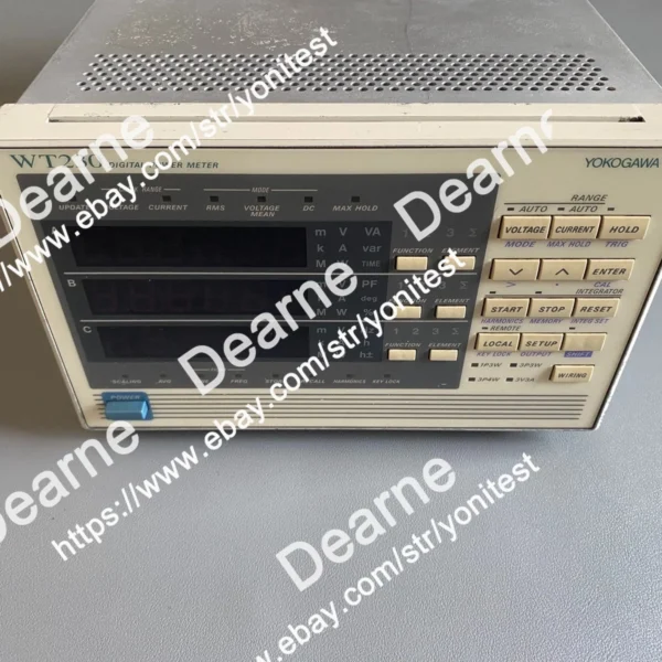 1pcs Yokogawa WT230 Digital Power Meter With 3 20A Modules USED