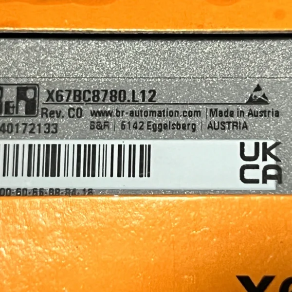 B&R PLC X67BC8780.L12 new FREE EXPEDITED SHIPPING