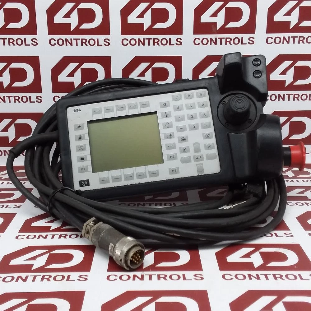 3HNE 00313-1 | ABB | Teach Pendent Unit, TPU2, 33 Foot Cord, Used 1 00313 1 0