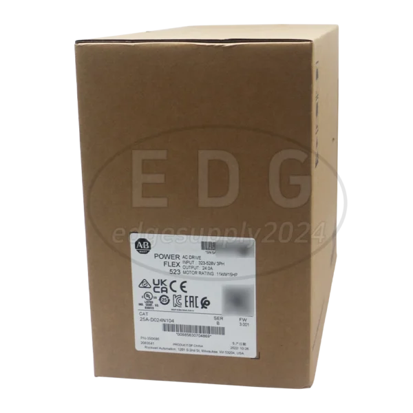 Allen Bradley 25A-D024N104 PowerFlex 523 11kW (15Hp) AC Drive Factory Sealed NEW