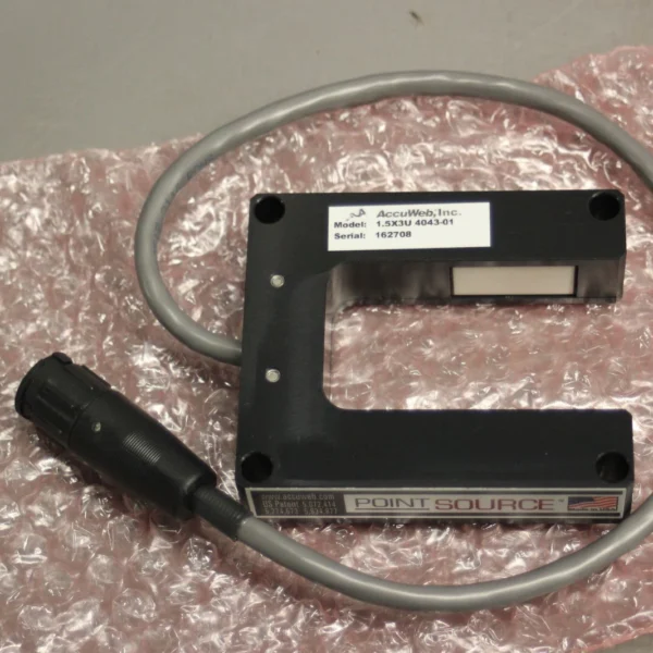 UNUSED ACCUWEB ULTRASONIC EDGE DETECTOR 1.5X3U 4043-01