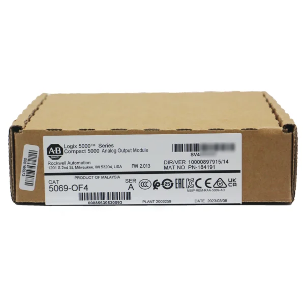 5069OF4 Allen-Bradley 5069-OF4/ A Compact Logix 5000 I/O Analog Output Module