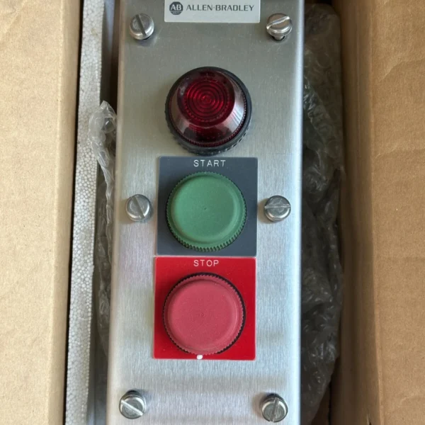 NEW Allen Bradley 800R-2HAR4T Push Button Stainless Enclosure Start / Stop