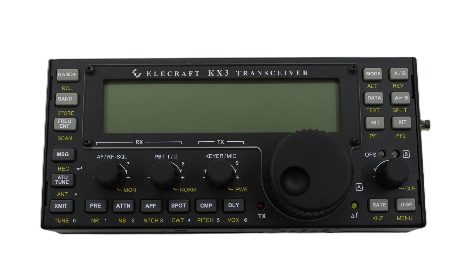 NEW ELECRAFT KX3, Ultra Portable 160-6 Meter, All-Mode Transceiver 1 All Mode 0