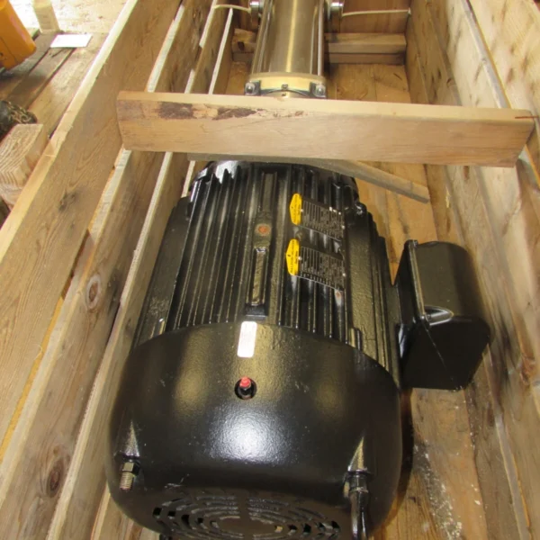 GRUNDFOS CRN32-9A-G-H-E-HQQE , 40hp CENTRIFICAL PUMP, 3" SS, 158.5 gpm, NEW!