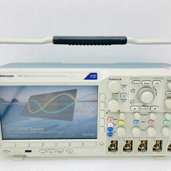 USED - Tektronix DPO3014 4Ch, 100MHz, 2.5GSa/s Digital Phosphor Oscilloscope