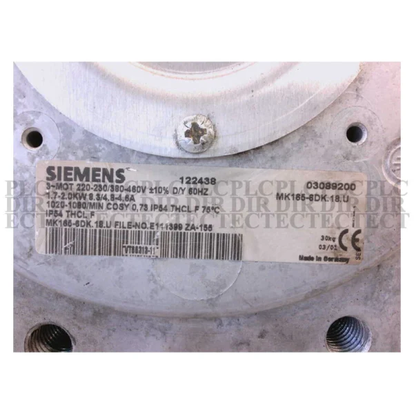 NEW Ziehl-Abegg MK165-6DK.18.U 122915 Motor Fan AC 200~345VAC 1.8KW