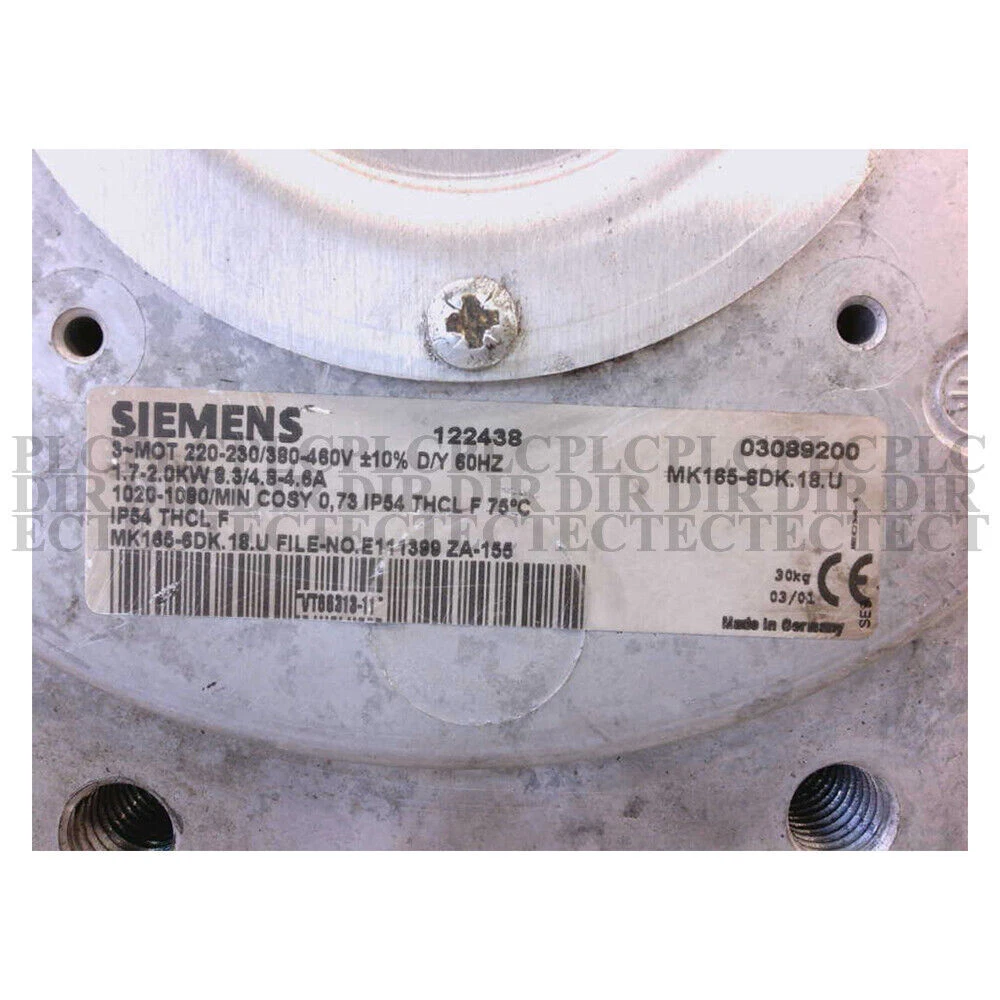 NEW Ziehl-Abegg MK165-6DK.18.U 122915 Motor Fan AC 200~345VAC 1.8KW 1 MK165 6DK.18.U 0