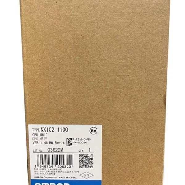 New Omron Unit NX102-1100 PLC Automation Module
