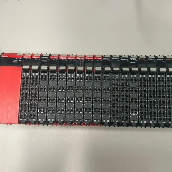 ONE used Omron NX102-1200 PLC controller NX102-1200 with IO cards