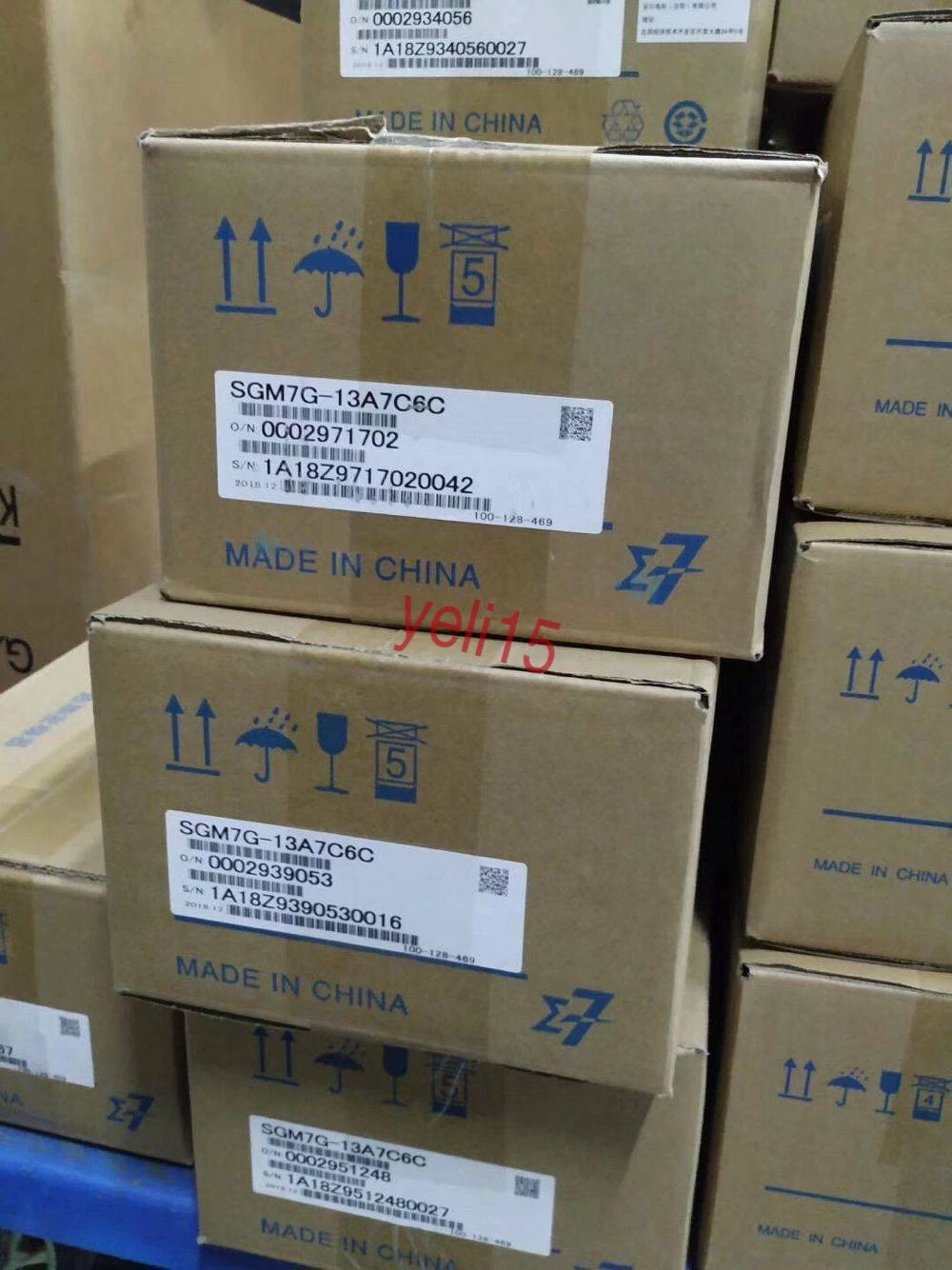 1Pc Yaskawa servo Motor NEW SGM7G-13A7C6C Free delivery 1 SGM7G 13A7C6C 0