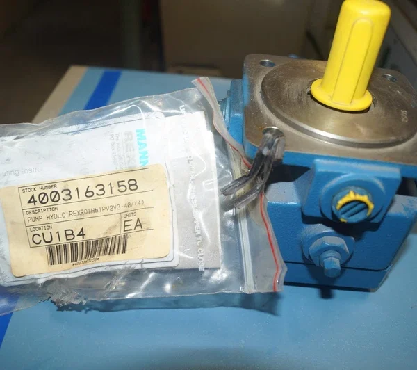 REXROTH 1PV2V3-45 HYDRAULIC VANE PUMP with Operating Instructions NEW