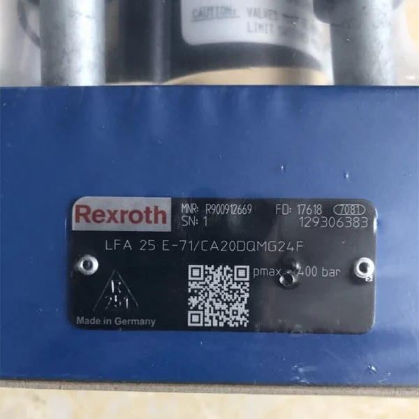 1PC Rexroth R900912669 LFA25E-71/CA20DQMG24F Valve UPS Shipping
