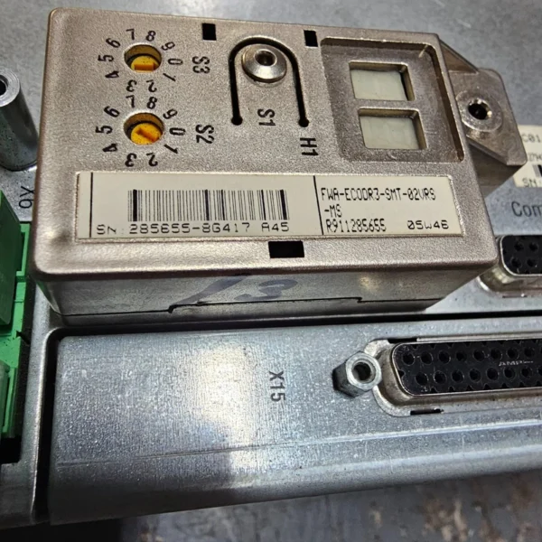 Rexroth Servo Drive Controller #DKCXX.3-100-7 w/ Bosch PLC Module #FWA-EC0DR3-SM