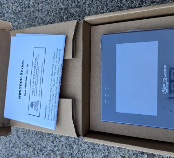 Maple Systems HMI5043N Touchscreen Machine Interface 4.3" Color TFT RS-232 24VDC