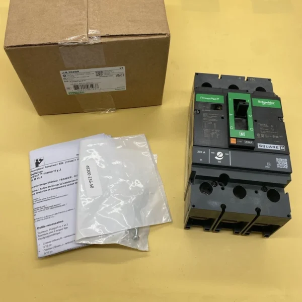 NEW SQUARE D JJL36200 CIRCUIT BREAKER - 3 POLE, 200A, 600V ~ NEW IN BOX ????