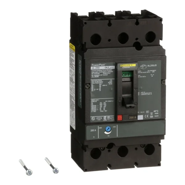 Square D Circuit Breaker 200A 600VAC JLL36200