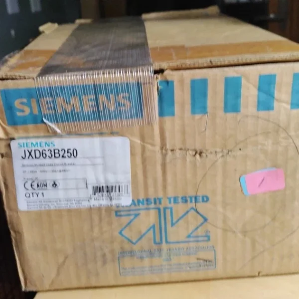 Siemens JXD63B250 Sentron Molded Case Circuit Breaker