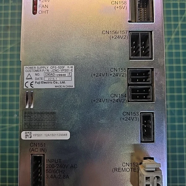 YASKAWA ELECTRIC JZNC-YPS01-E POWER SUPPLY