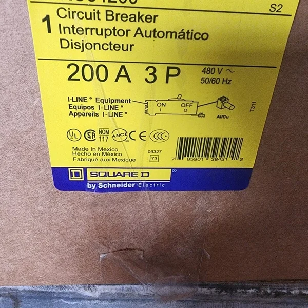 SQUARE D KC34200 CIRCUIT BREAKER NEW IN BOX